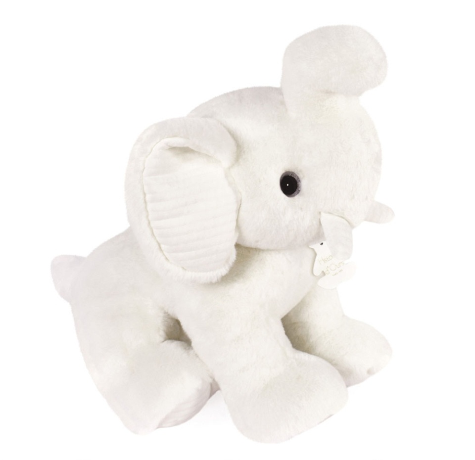 

Игрушка мягкая «Слонёнок белый», Histoire d'Ours, 35 см, Франция