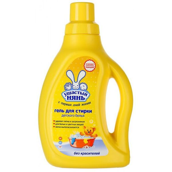 Гель для стирки Ушастый нянь для детского белья 750 мл