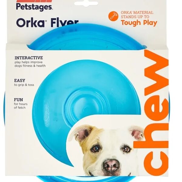 Игрушка для собак PETSTAGES Оpka летающая тарелка 22см