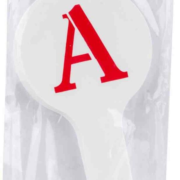 Алфавитный веер Fancy гласные буквы