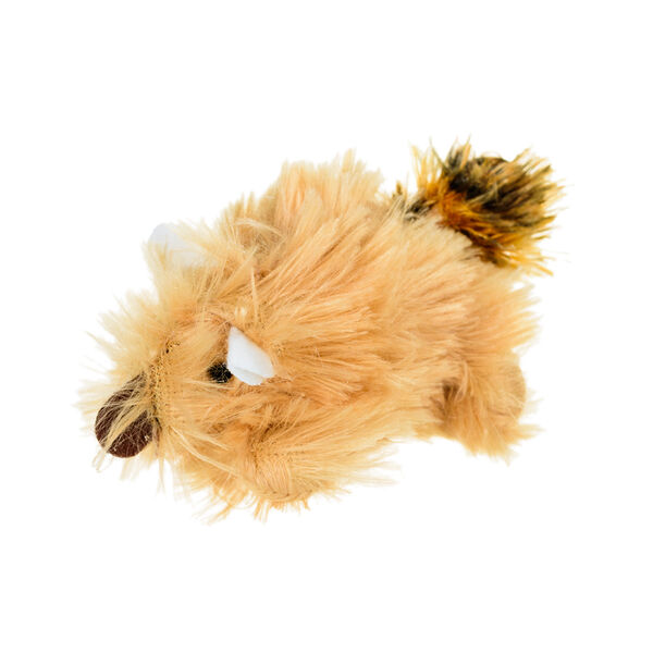 Игрушка для кошек Мышь плюшевая Petmax со звуковым чипом 12 см