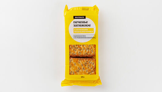 Печенье затяжное с семенами подсолнечника, 170г