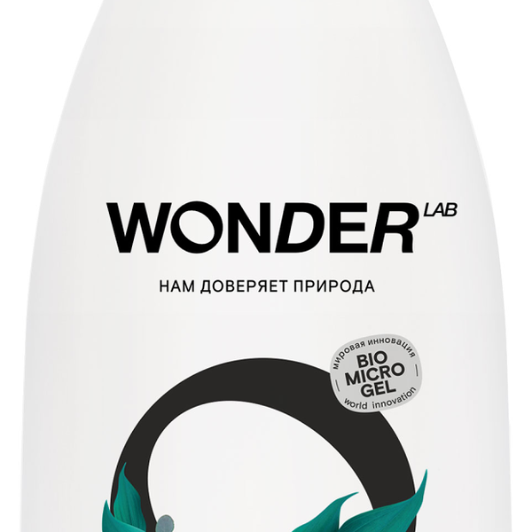 Экошампунь для всех типов волос очищение и свежесть Wonder Lab