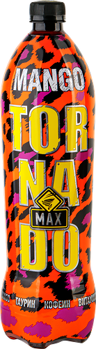 Напиток Tornado Max Манго сильногазированный 1л