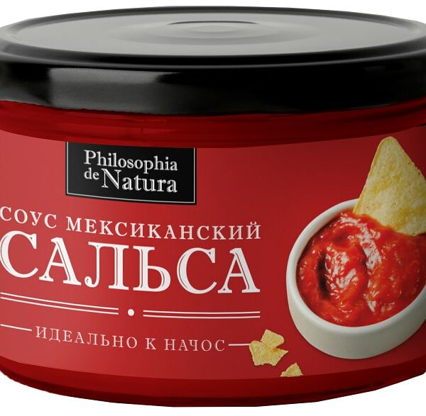 Соус Philosophia de Natura Сальса мексиканский 150г