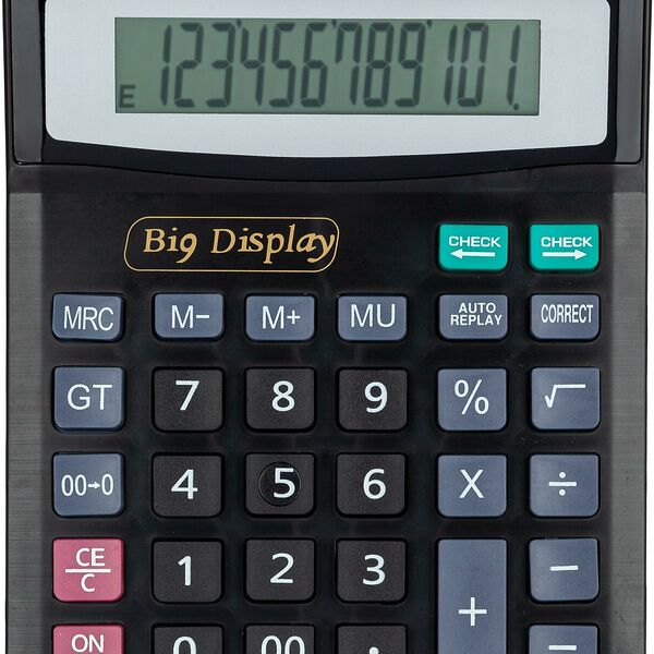 Калькулятор настольный ПОЛНОРАЗ-Й Attache ATC-444-12F12раз.дв.пит,192x148мм