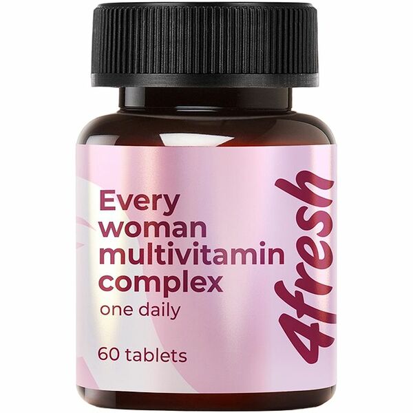 Бад 4fresh Витаминный комплекс A-Zn для женщин, 60шт