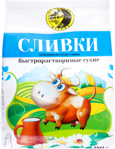

Заменитель сухих сливок СОЛНЕЧНЫЙ ОСТРОВ 180г