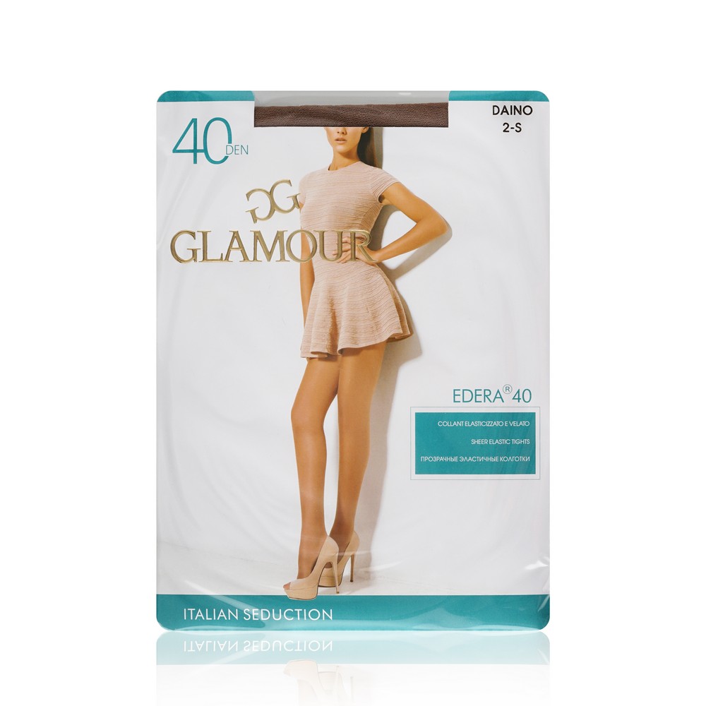 

Женские колготки Glamour Edera 40 Den Daino размер 2
