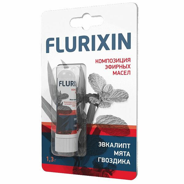 Флюриксин Композиция эфирных масел карандаш для ингаляций