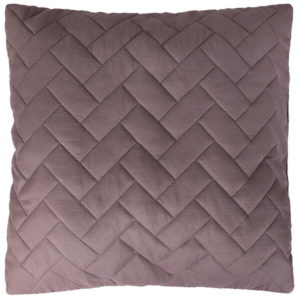 Подушка декоративная Kyuar, 45х45 см, стеганая, полиэстер, фиолетовый