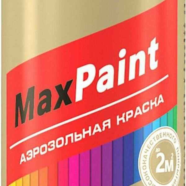 Краска универсальная SILA Home MaxPaint золотой металлик 0,52 л