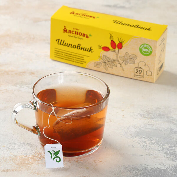 Напиток чайный Шиповник МясновЪ Буфет пакетированный 20 шт