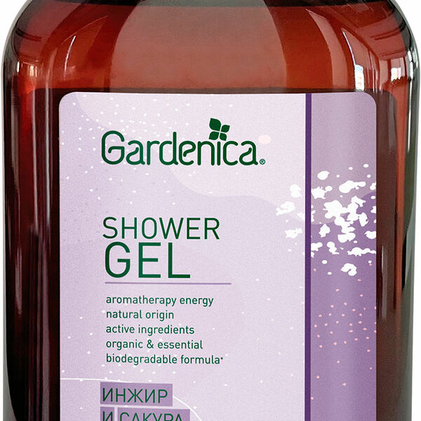 Гель для душа Gardenica Инжир и сакура 400 мл