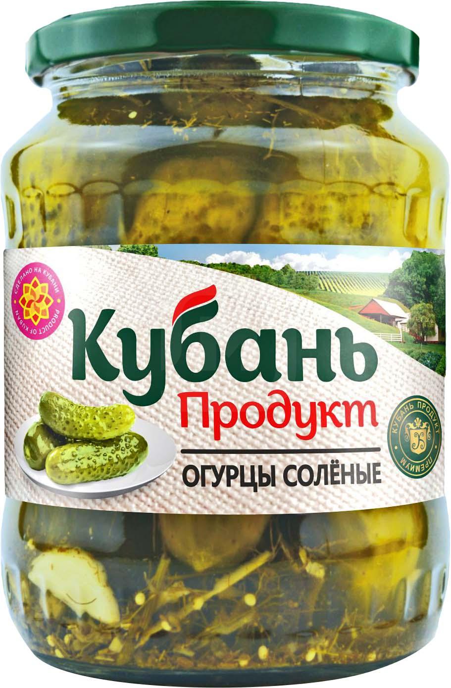 

Огурцы Кубань Продукт соленые