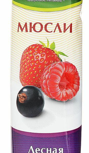 Батончик-мюсли DiYes Лесная ягода без сахара