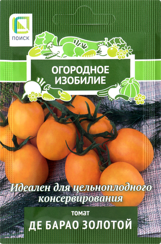 

Семена ПОИСК Томат Де Барао золотой, 0,1г