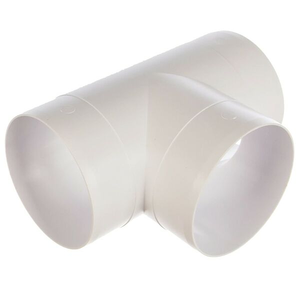 Тройник Т-образный, 100 мм, пластик