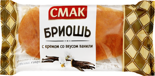 

Бриошь Смак Французские Улочки с ванильным кремом 320 г