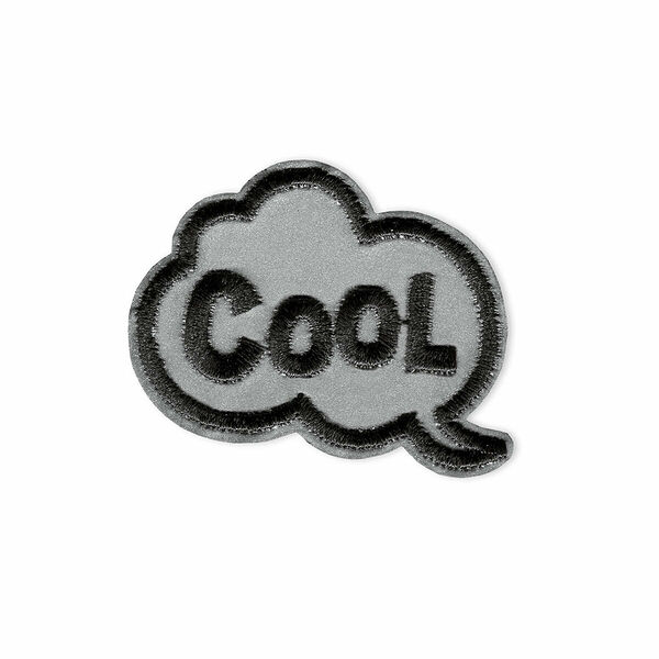 923218 Термоаппликация свет.кл./пр. COOL серебр. 1шт Prym