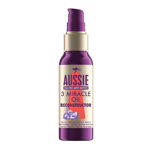 Масло для волос Aussie 3 Miracle Oil Reconstructor