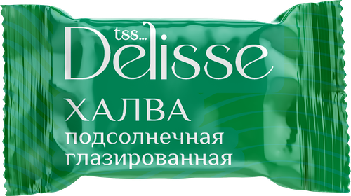 Халва DELISSE Подсолнечная глазиров