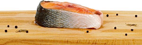 Стейк из лосося атлантического охлажденный 