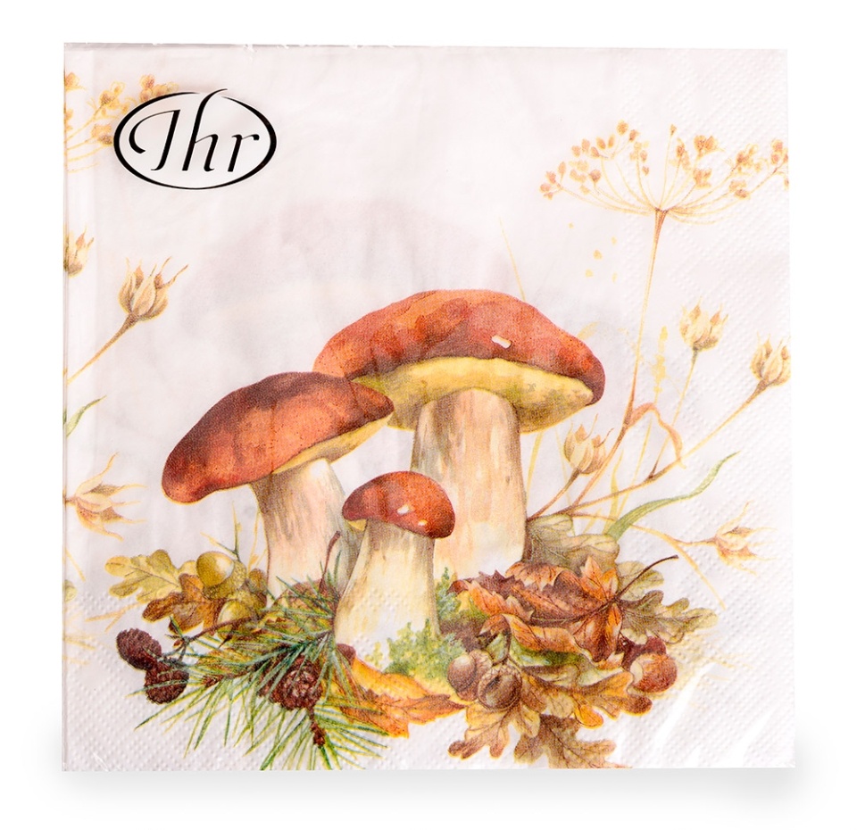 

Салфетки IHR Boletus Edulis 33х33 см 20 шт