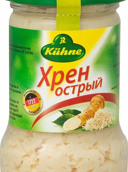 Хрен Kuhne Острый, 140г