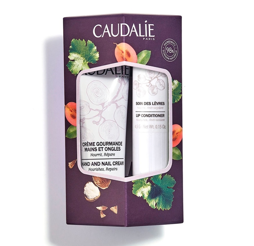 

Набор Caudalie Идеальный дуэт: Крем для рук и ногтей 30 мл + гигиеническая помада