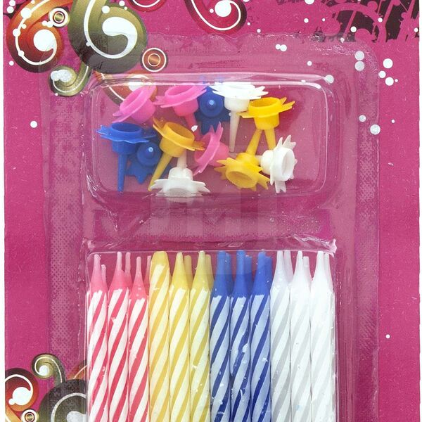 Свечи для торта 24шт