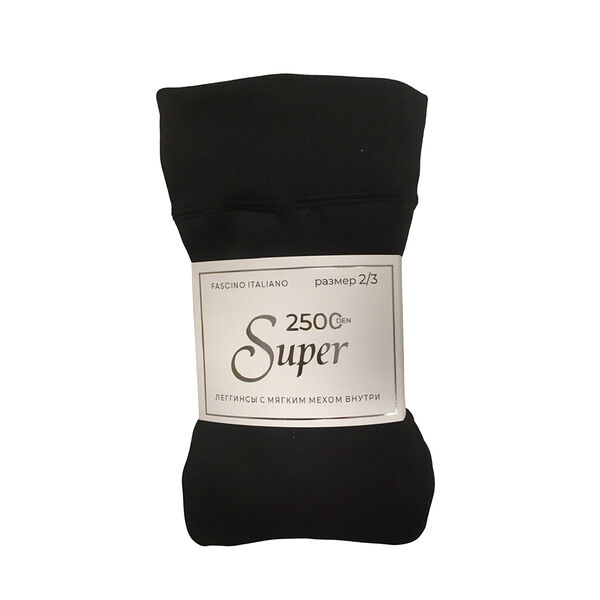 Леггинсы женские с мехом Super 2500 ден р. 2/3 размер