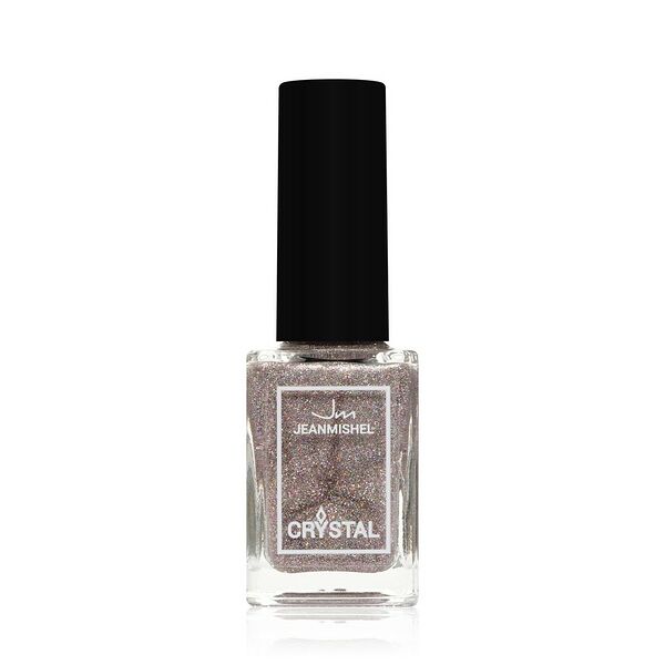 Лак для ногтей Jeanmishel Crystal 703 Серебристо-бежевый блестящий 12мл