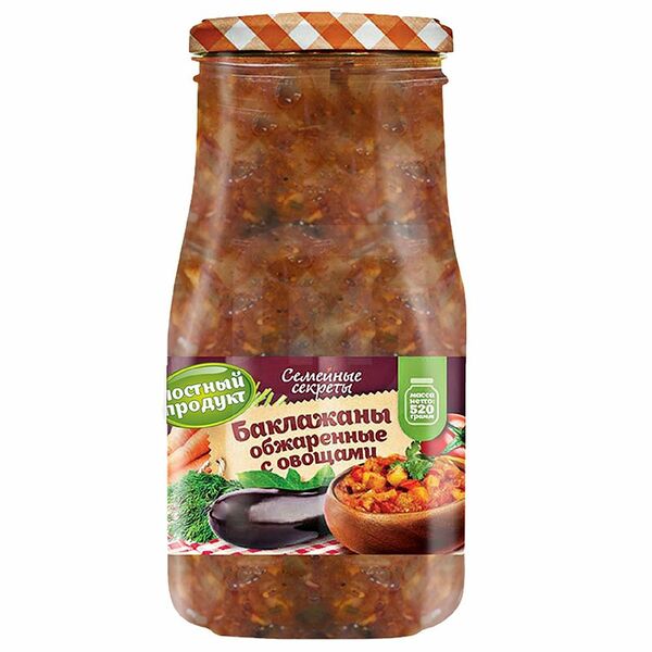 Баклажаны Семейные секреты обжаренные с овощами