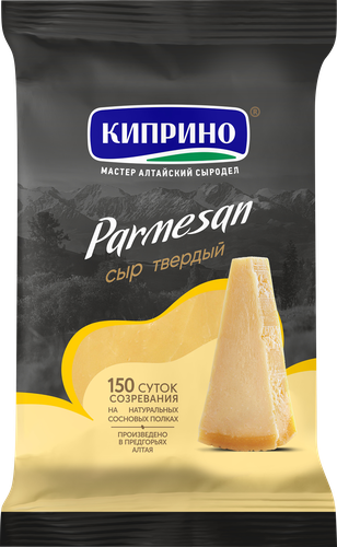 

Сыр Киприно твердый Пармезан 40% 150 г