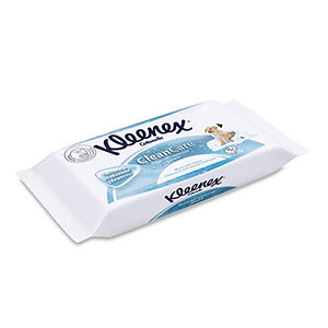 Клинекс Бумага туалетная влажная фреш сменный блок 42 шт