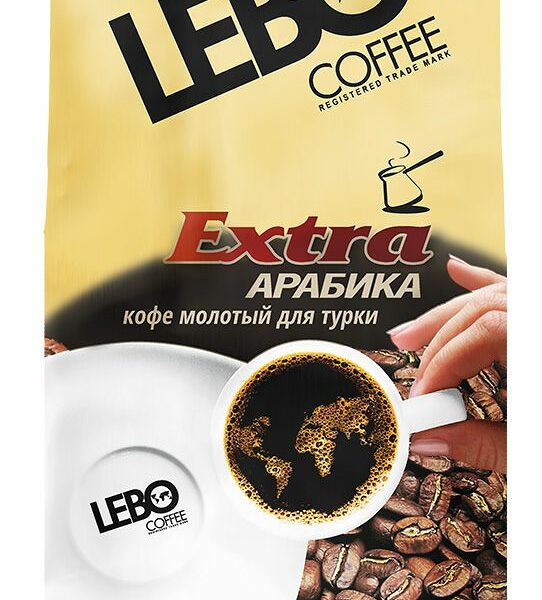 Кофе молотый Lebo Extra Арабика для турки