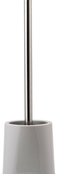 Ершик для унитаза Swensa Gloss серый