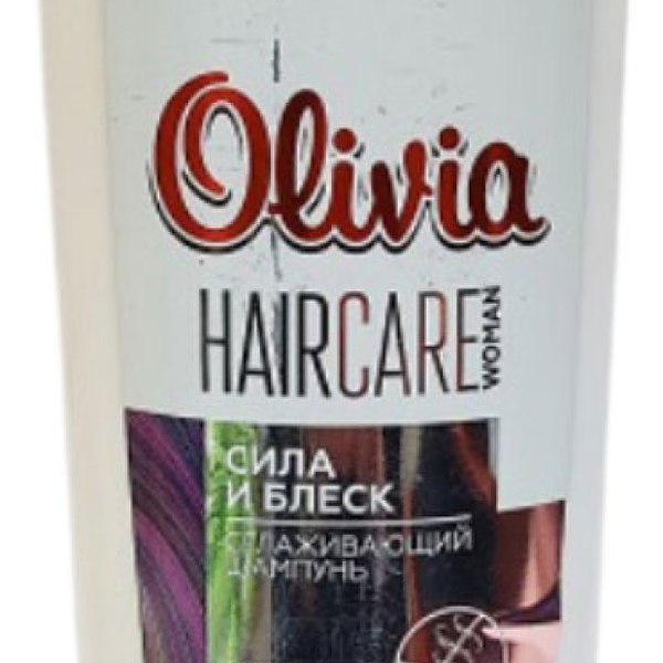 Шампунь для волос Olivia Hair Care Сглаживающий Сила и блеск женский