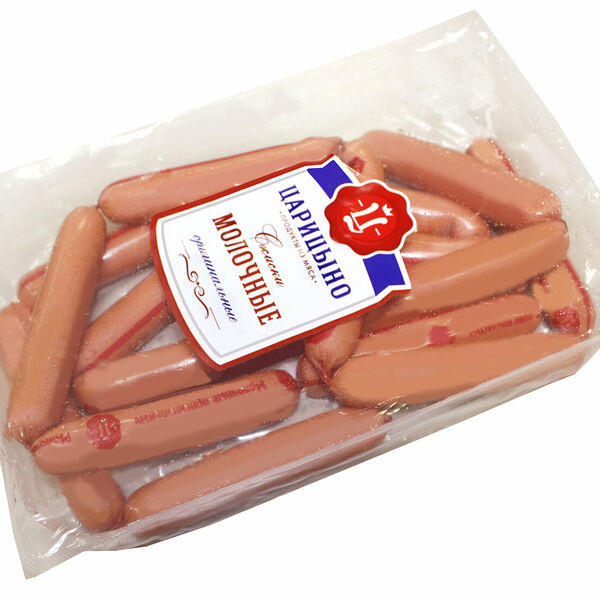 Сосиски молочные оригинальные ТМ Царицыно