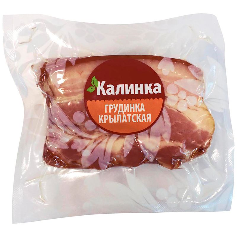 

Грудинка копчено-вареная Калинка Крылатская из свинины 300г