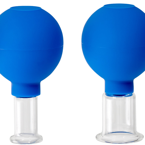 Банки массажные для тела и лица BRADEX вакуумные, Арт. KZ 0917, 4шт