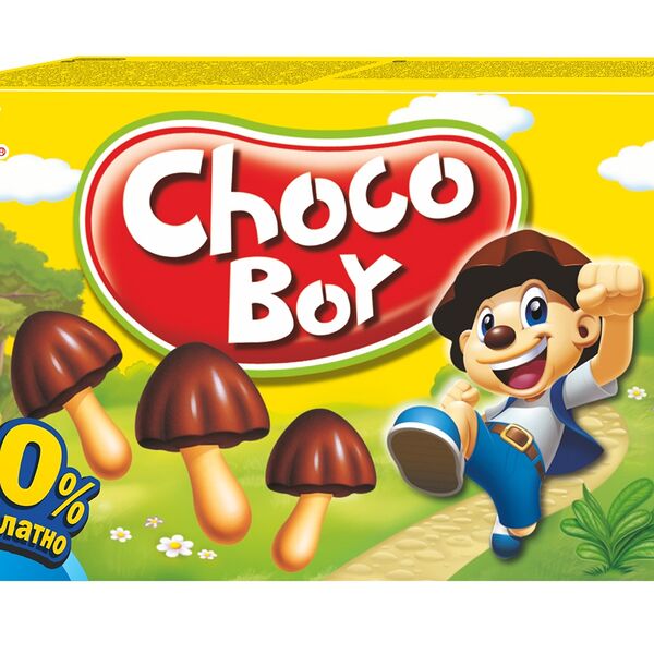 Печенье Choco Boy Грибочки в глазури