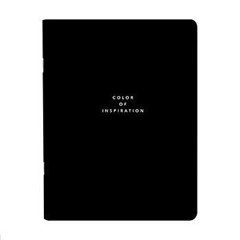 Тетрадь в мягком переплёте на скрепке Block в клетку с чёрной обложкой, Be Smart, 165*220 мм