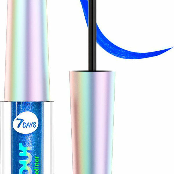 Подводка 7Days B. Colour для глаз металлик 02