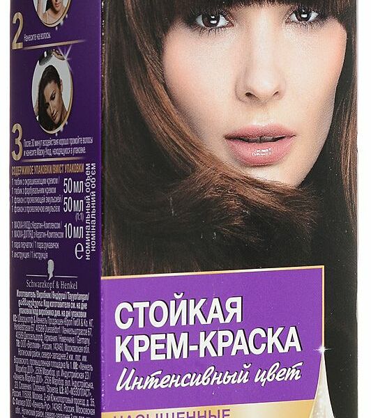 Крем-краска для волос Palette стойкая Интенсивный цвет, WN3 золотистый кофе