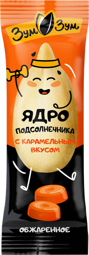 

Ядра подсолнечника Зум-Зум обжаренные с карамельным вкусом 35 г