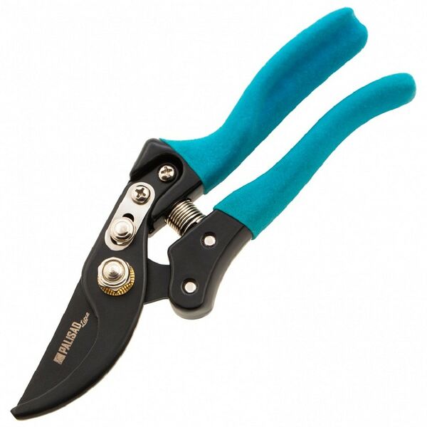 Секатор прямого реза Palisad luxe для живых веток, 220 мм, алюминиевые рукоятки