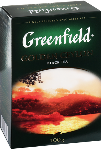 

Чай Greenfield Golden Ceylon Черный Листовой 100 г
