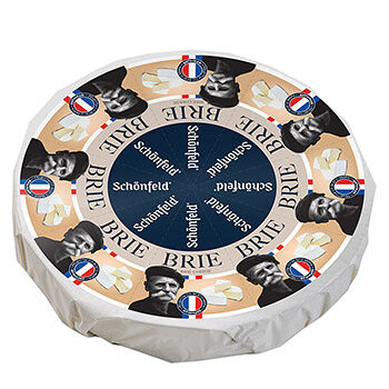 Сыр Brie мягкий с белой плесенью 45%, Shonfeld, Россия, БЗМЖ вес